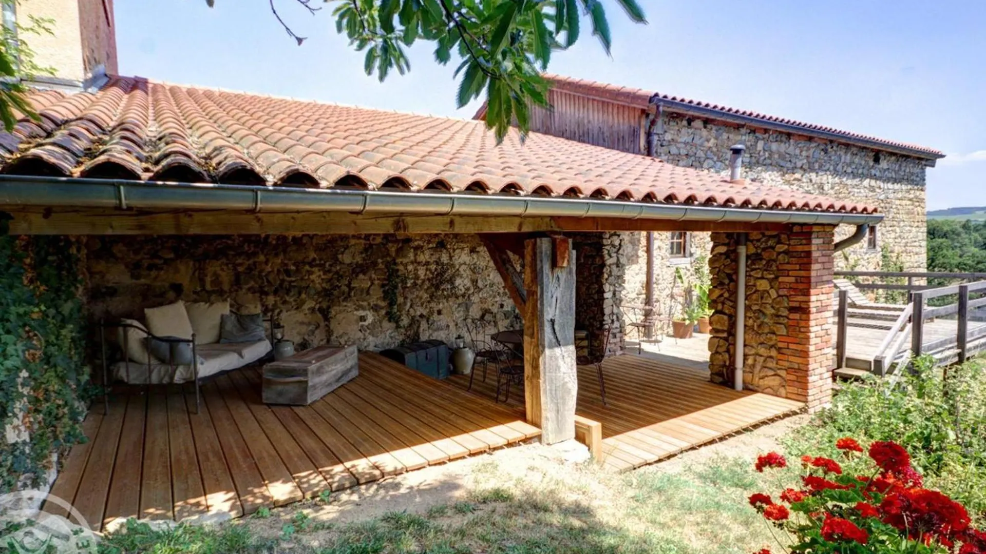 Feriehus Gite De Charme Avec Spa, Sauna Et Jardin Pour 12 Personnes - Fr-1-496-54 Saint-Just-la-Pendue Frankrig